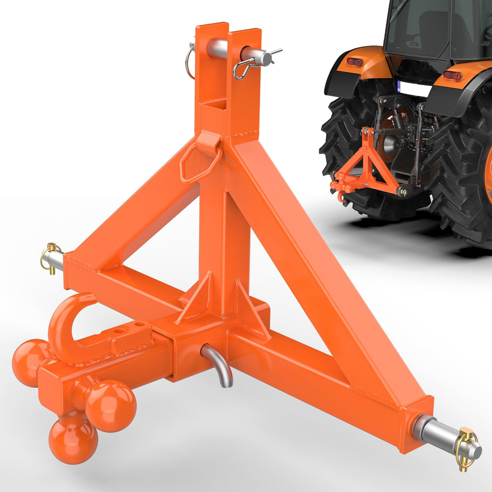 SUNSHINE FARMRE front view of receiver showing versatile towing options and durable design