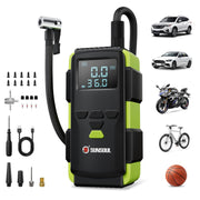 SUNSOUL front packaging showing compact kit and included tools for quick roadside assistance