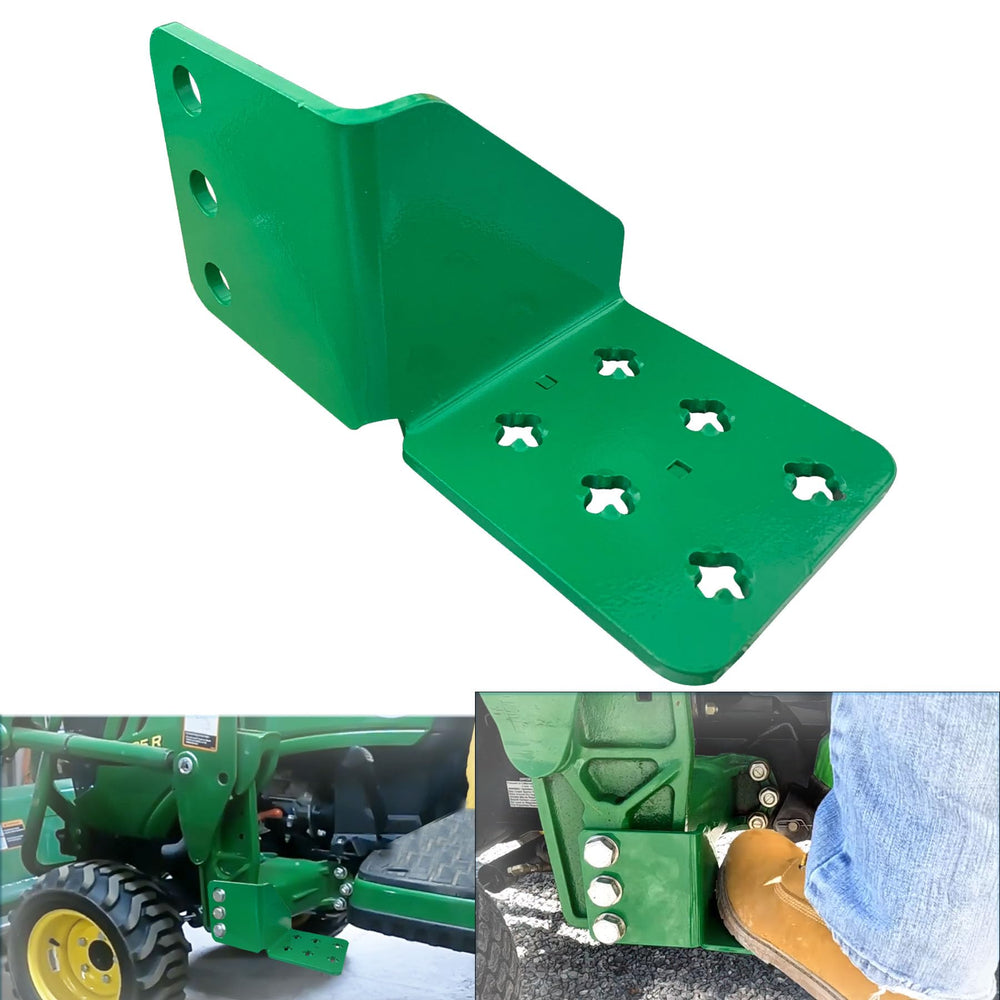 SUONE front view of bolt-on step showing secure fit and improved access