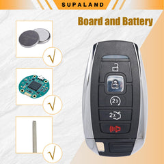 SUPALAND electronics board and installed battery tested for ready-to-program convenience