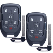 SUPALAND front view of fob showing buttons and brand — clear replacement identification