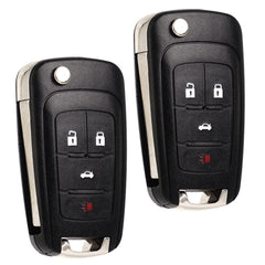 SUPALAND front view of flip key fob showing buttons for quick access