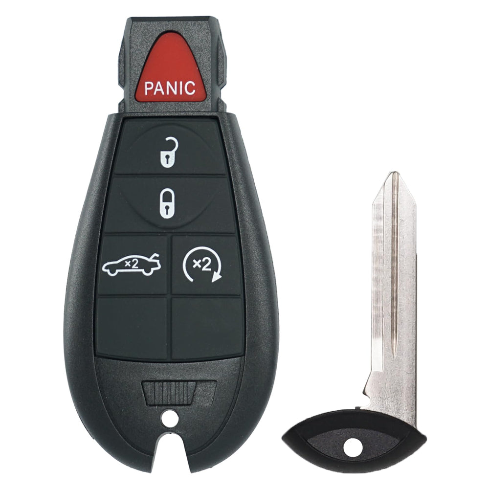 SUPALAND front view of key fob showing buttons and shape for quick ID