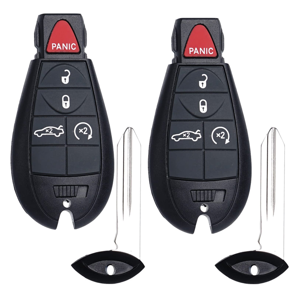SUPALAND front view of replacement key fob showing buttons and design, reliable replacement