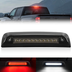 SUPAREE front view high-mount brake light showing bright red LEDs and improved visibility