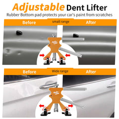 Super PDR LED detection board in use highlighting surface dents