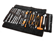 SuperATV tool kit front opened showing organized sockets and drives for quick repairs