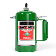 Sure Shot A1000G front view showing green canister and trigger for durable shop spraying