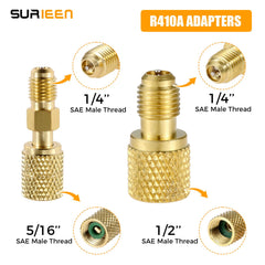 SURIEEN adapters and fittings displayed to expand system compatibility