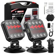 SURPUTS front view of full light kit showing all functions and improved visibility