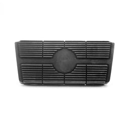 Suspenix brake pedal pad close-up of textured rubber for improved grip