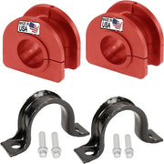 Suspension Dudes front packaging showing rear sway bushing kit and clear fitment benefit