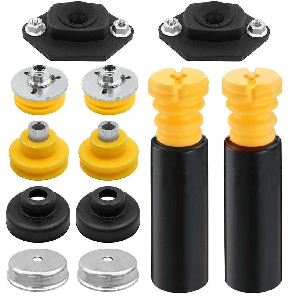 SUSUPACI front packaging showing complete rear shock mount kit and clear contents benefit