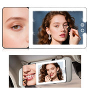 Suupvaor front view showing full mirror and sleek decorative frame, clear visibility benefit