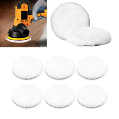 Swagwert front pack of eight 5-inch wool pads showing value and supply