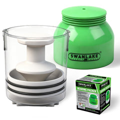 SWANLAKE front view showing compact design and quick setup benefit