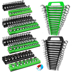 SWANLAKE GARDEN TOOLS front packaging showing full magnetic organizer kit and benefits