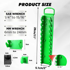 SWANLAKE magnetic socket rails close-up showing color coding and separation