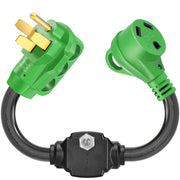 Sweetglow front view of adapter showing secure connections and durable casing benefit: reliable hookups