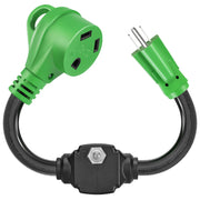 Sweetglow adapter front view showing connectors and safer hookups