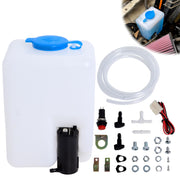 Swess reservoir front view showing compact tank and cap for easy replacement