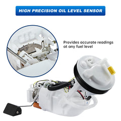 Swift-Run module installed in fuel tank demonstrating correct fit and scale