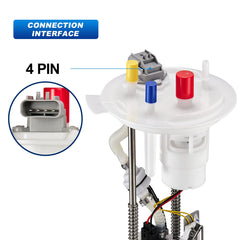 Swift-Run fuel pump wiring and connector detail ensuring correct electrical fit benefit