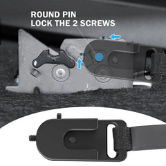 SwiftGaze nylon strap detail showing ergonomic pull and everyday reliability