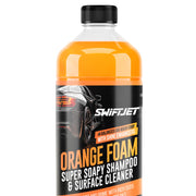 SwiftJet bottle front label showing brand and product benefits
