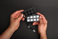 Switch-Pros waterproof solid-state power module close-up highlighting compact, high-current circuitry for reliability