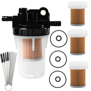 sworwin front view fuel filter assembly showing compact design and fitment