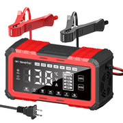 SWTsweter front panel display showing charging info and benefits quick monitoring