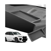 SXCY front view of dashboard tray showing organized storage and seamless fit