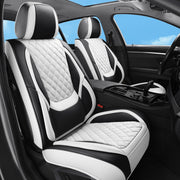 Sxikin front seats full view showcasing sleek two-tone style and protection