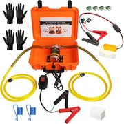 SYHXYSOO front view of pump and case showing portable storage and-ready kit