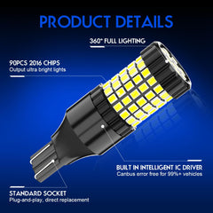 SYJIIP closeup of 90‑SMD LED array for brighter beams