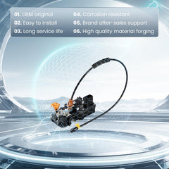 SYKRSS actuator connector detail with OEM-style plug for simple hookup