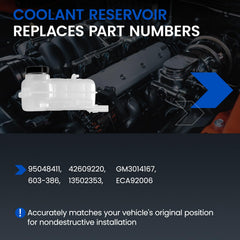 SYKRSS reservoir side profile installed in vehicle illustrating direct-fit convenience