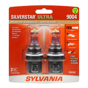 SYLVANIA 9004 front packaging showing product and clarity benefits