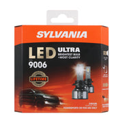 SYLVANIA 9006 front packaging showing bulb and benefits