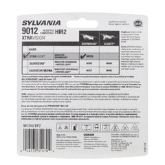 SYLVANIA 9012 XtraVision close-up filament detail highlighting durable construction
