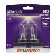 SYLVANIA 9012 XtraVision front packaging showing two bulbs for easy purchase