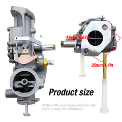 SYOWADA carburetor installed on small engine demonstrating direct-fit ease