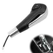 SYudwen front view chrome silver shift knob showing factory-matching styling and improved grip