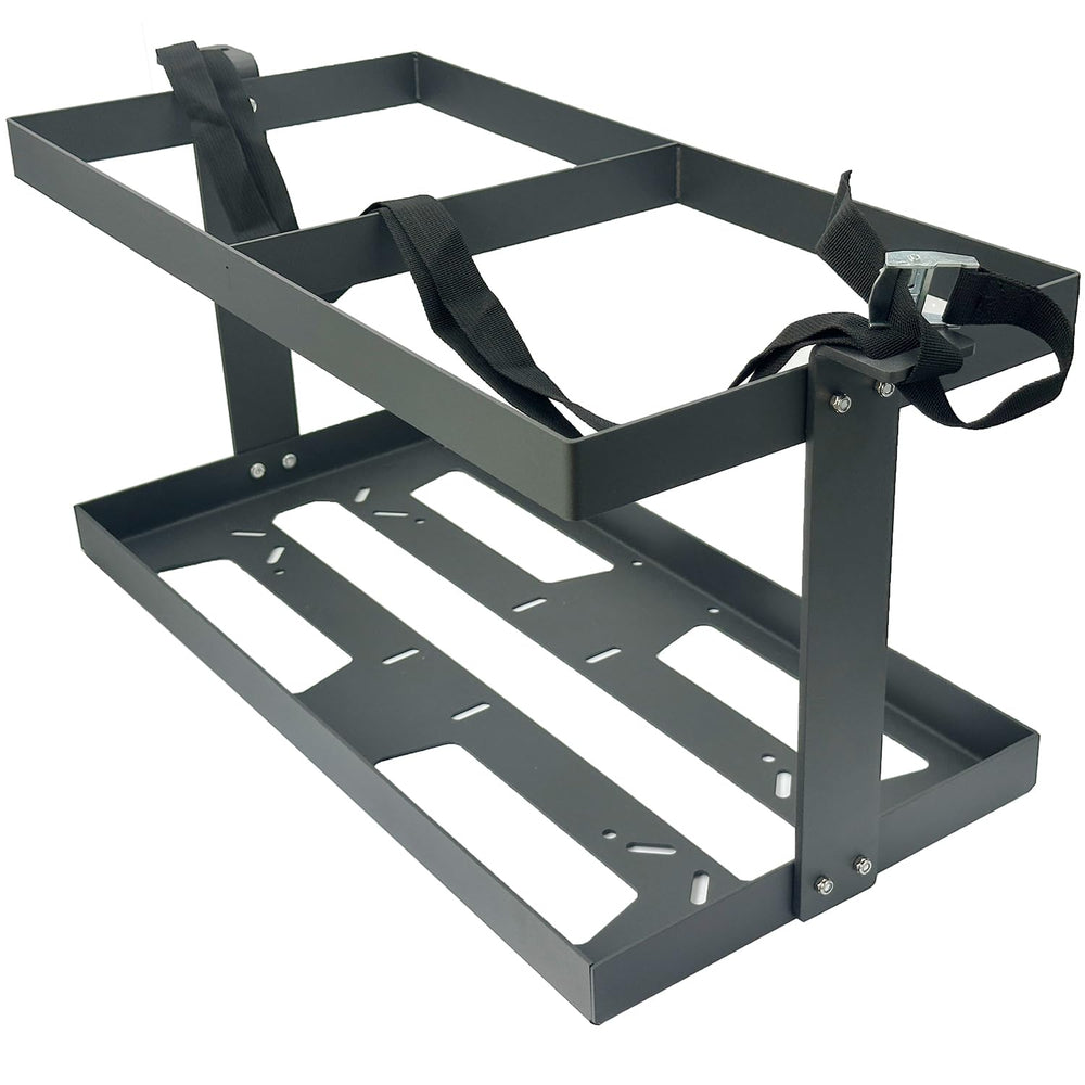 SZWJT-LV front view dual holder showing secure two-jug fit and stability