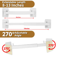 SZZSAF close-up of rotating base showing adjustable angle and secure fit benefit