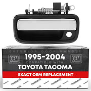 T1A front driver handle front view showing chrome finish and precise fit