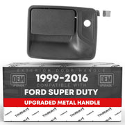 T1A front handle side profile showing textured black finish and fit