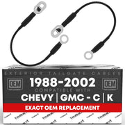 T1A front packaging showing left and right tailgate straps, clear OEM fit benefit