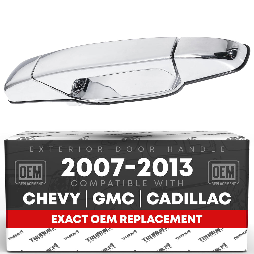T1A front passenger door handle showing packaging and brand, for reliable replacement